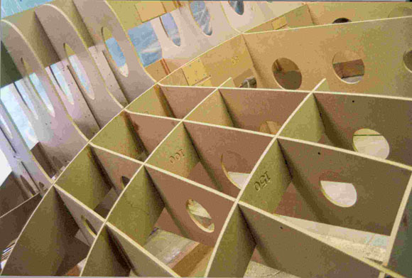 Yacht Hull detail