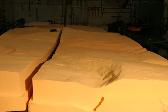 3d raised relief map