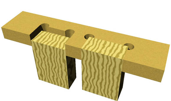 Interlocking detail