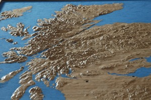 3D Relief Map